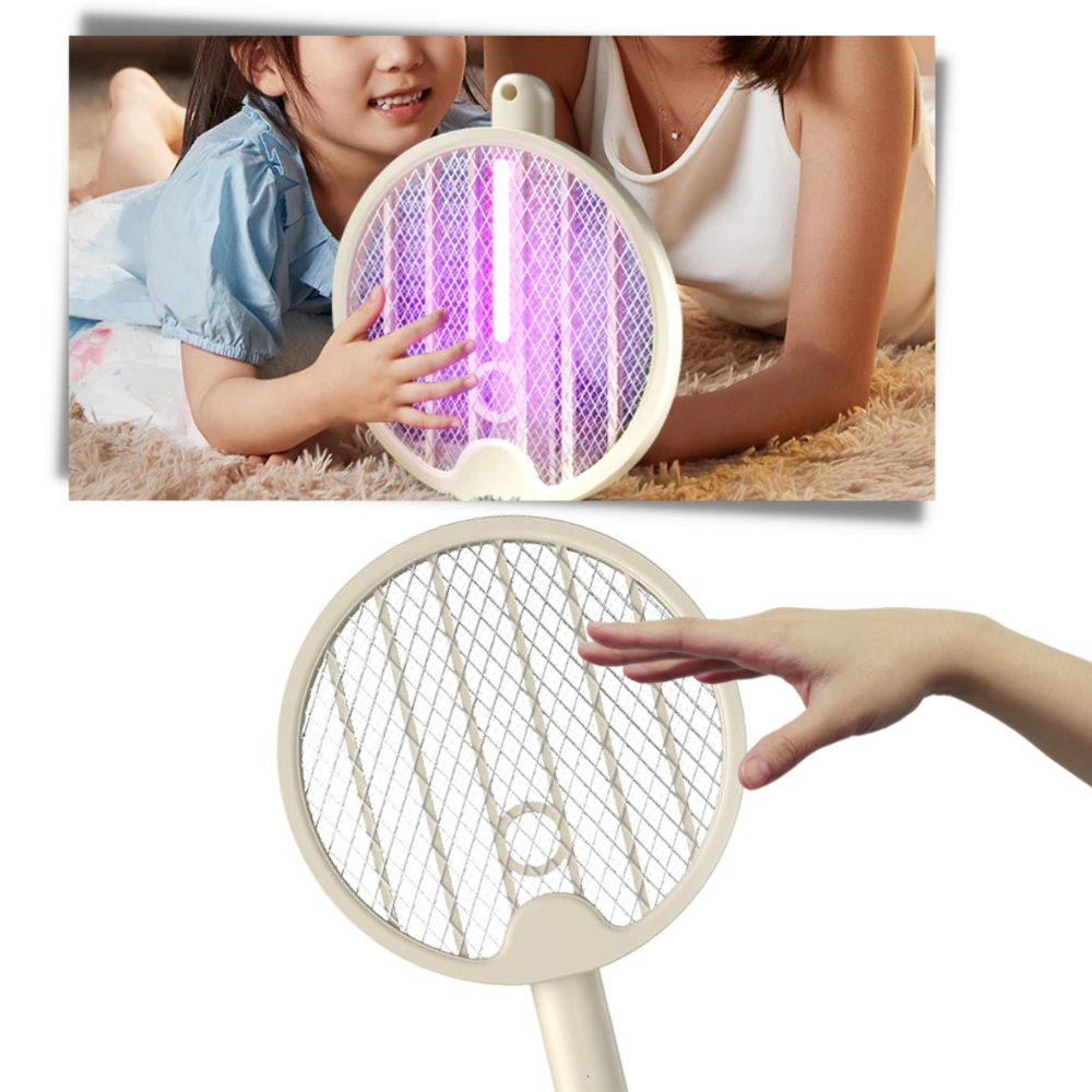 Raqueta antimosquitos plegable 2 en 1 - Ozerty