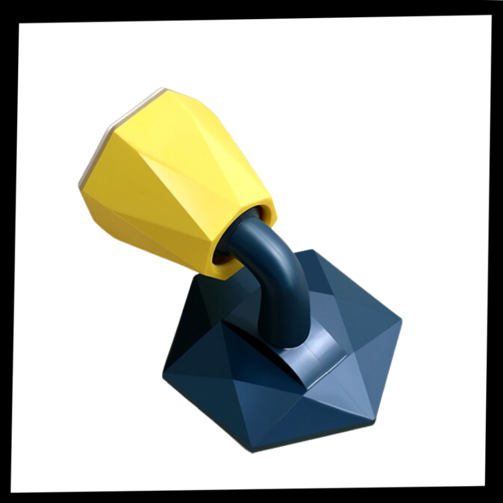 Tope de puerta de silicona y soporte - Ozerty