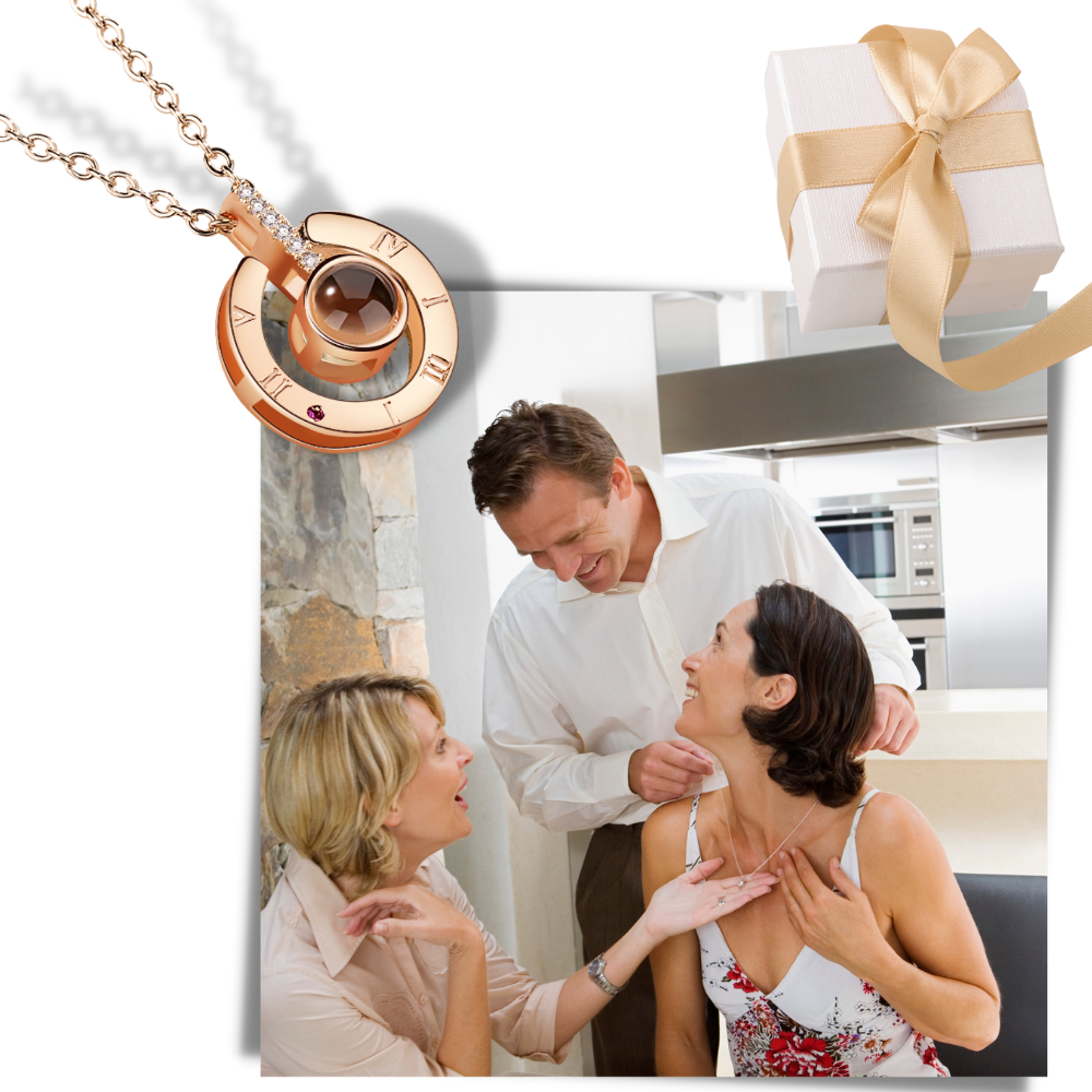 Collar i love you en 100 idiomas - Ozerty