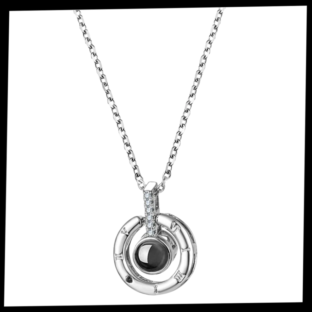 Collar i love you en 100 idiomas - Ozerty