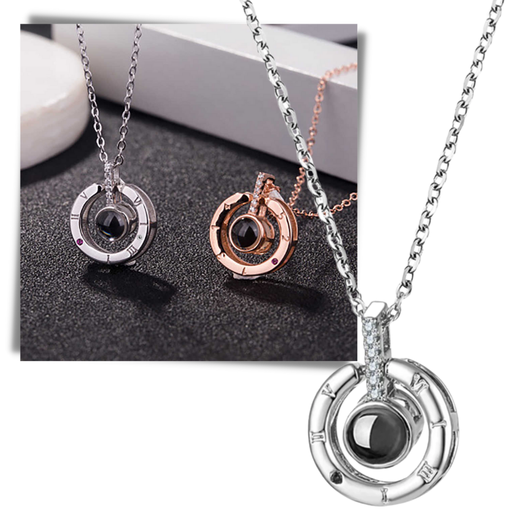 Collar i love you en 100 idiomas - Ozerty