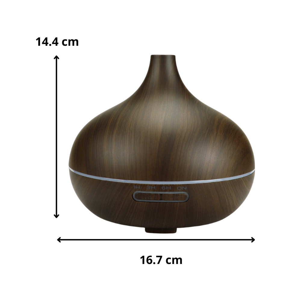 Difusor y humidificador de aceites esenciales - Ozerty