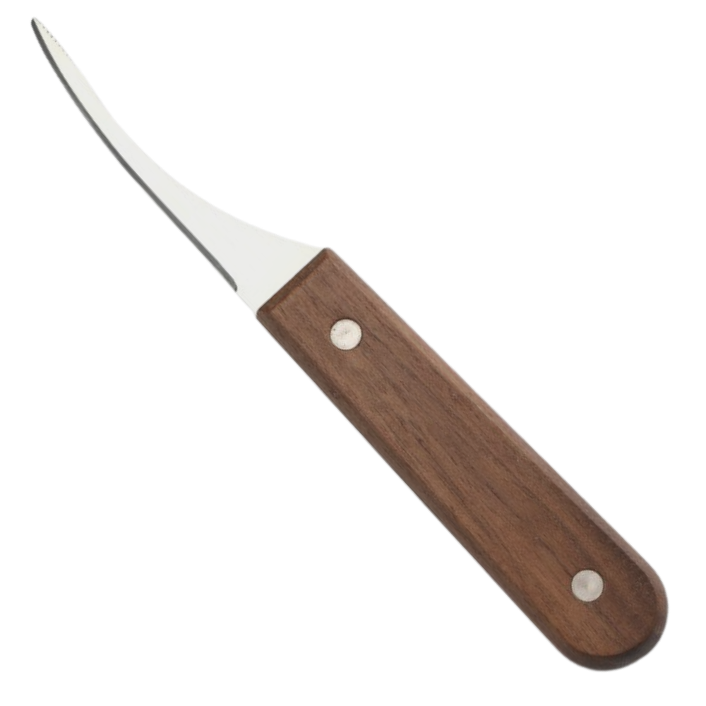 Cuchillo de acero inoxidable para pelar gambas - Ozerty