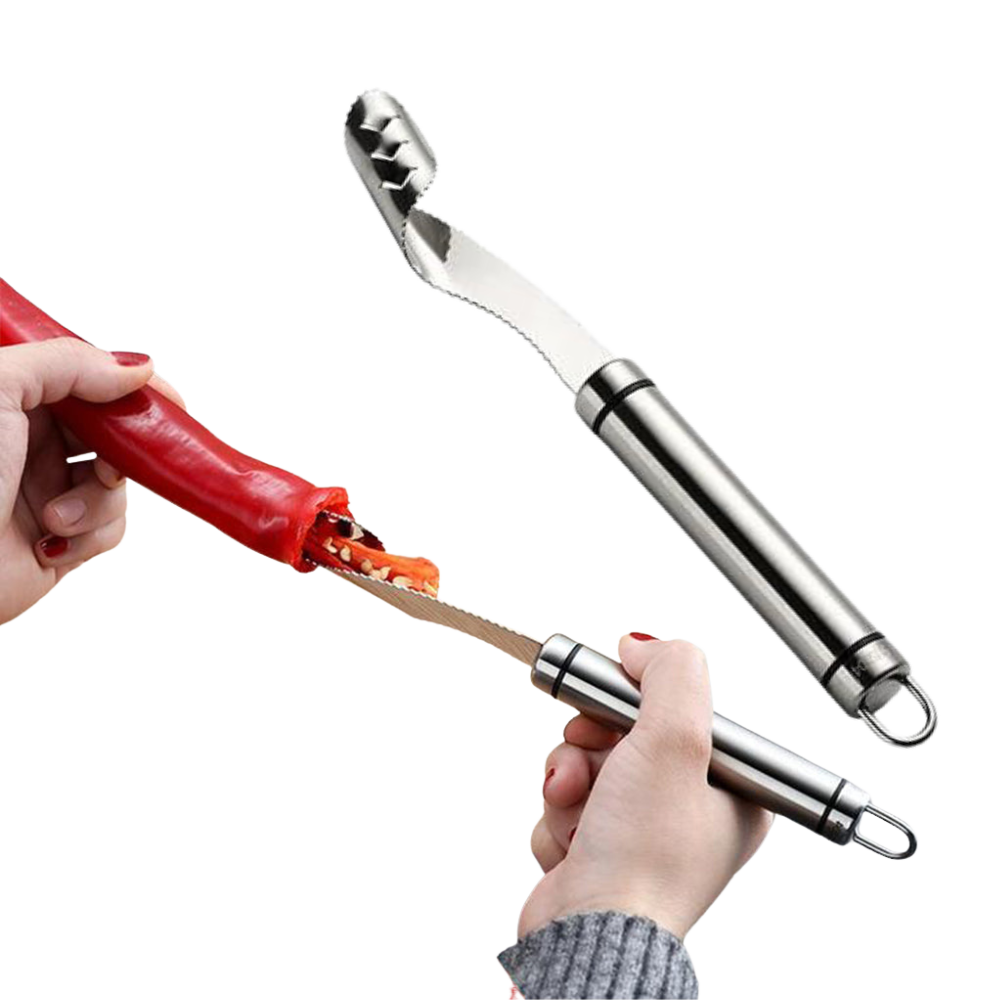 Descorazonador de semillas de verduras y pimientos - Ozerty