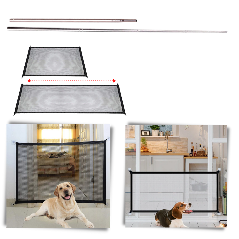 Valla de malla para perros - Ozerty