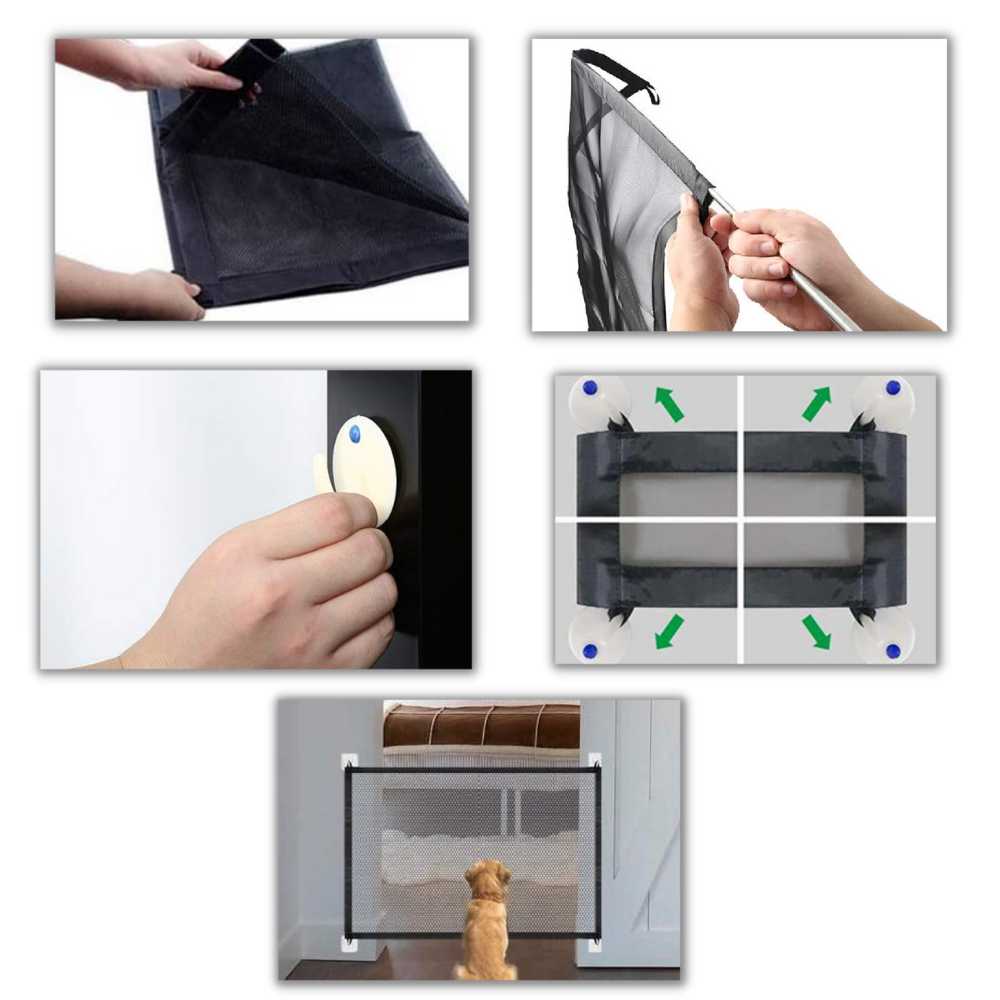 Valla de malla para perros - Ozerty