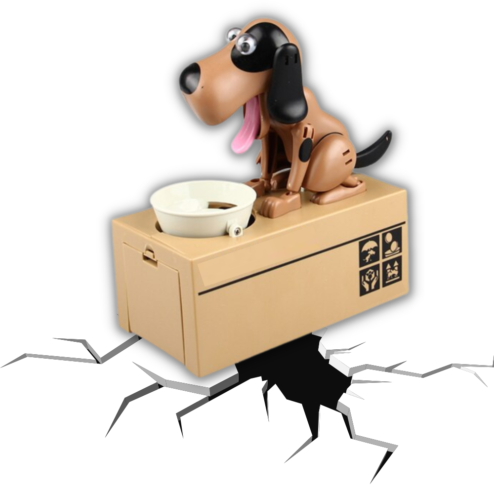 Hucha en forma de perro - Ozerty