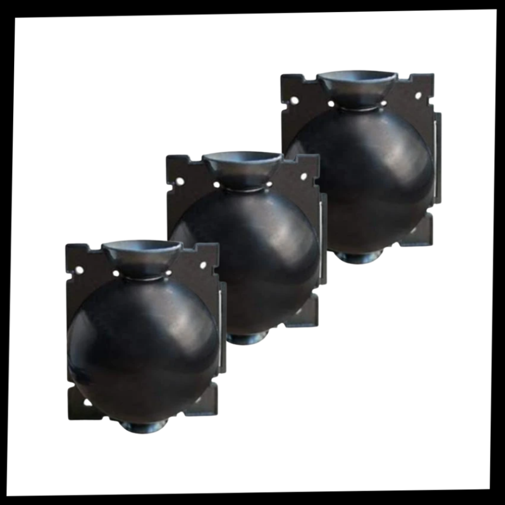 Paquete de 3 cajas para plantas con capas de aire - Ozerty