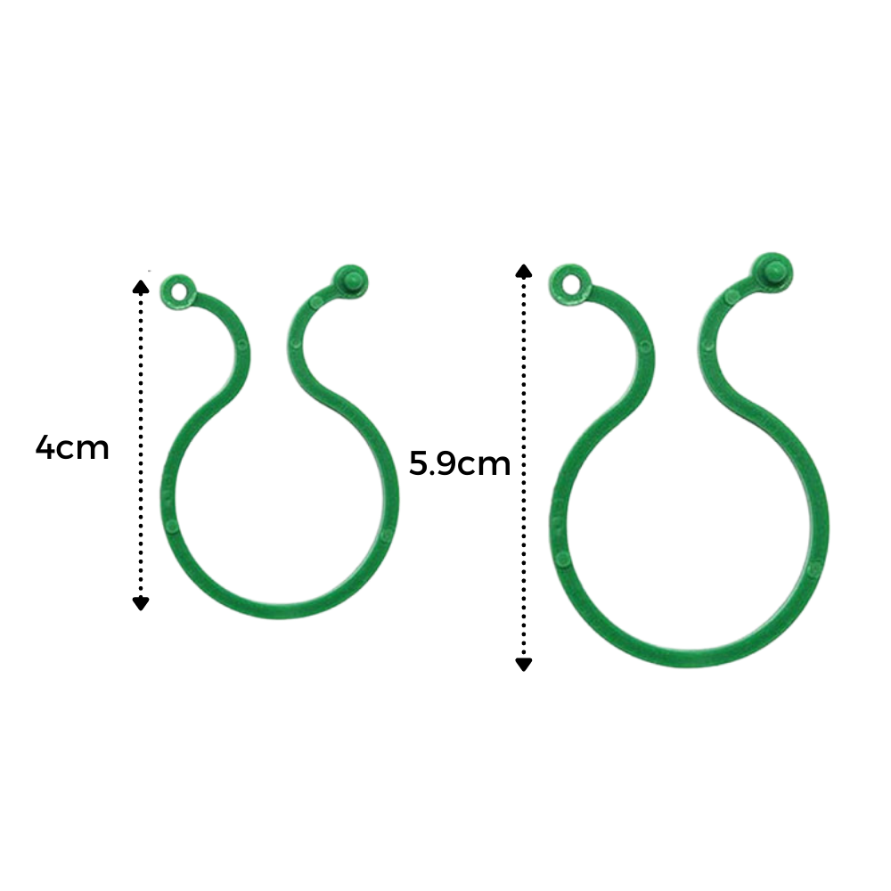 Paquete de pinzas para plantas de jardín - Ozerty