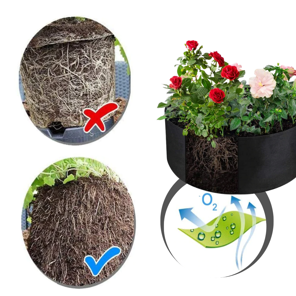 Maceta de fieltro para plantas - Ozerty