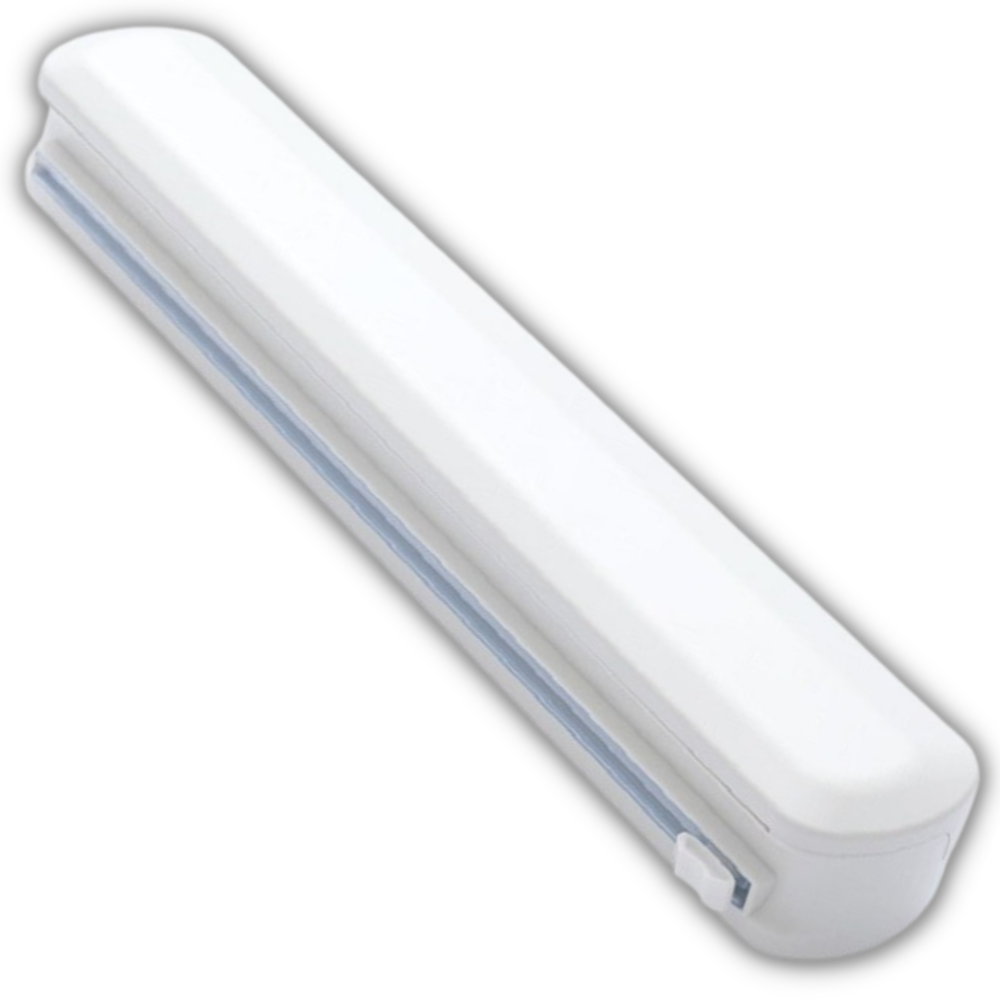 Dispensador y cortador de plástico para envolver alimentos - Ozerty