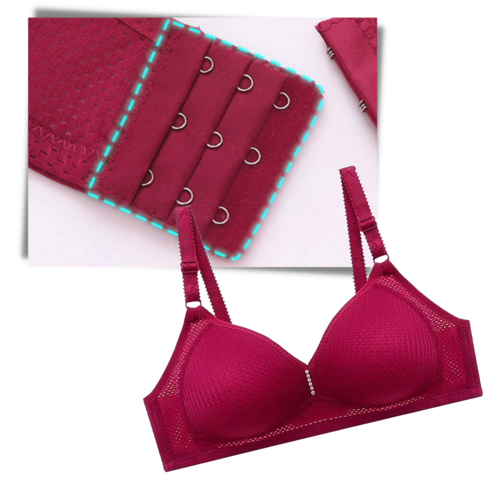 Cómodo sujetador sin aros - Ozerty