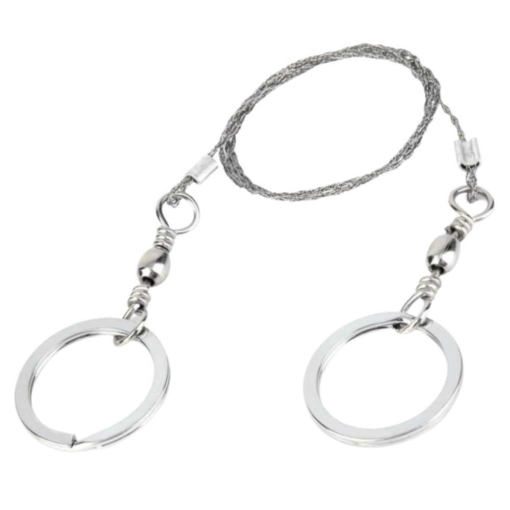 Sierra de hilo de acero portátil - Ozerty