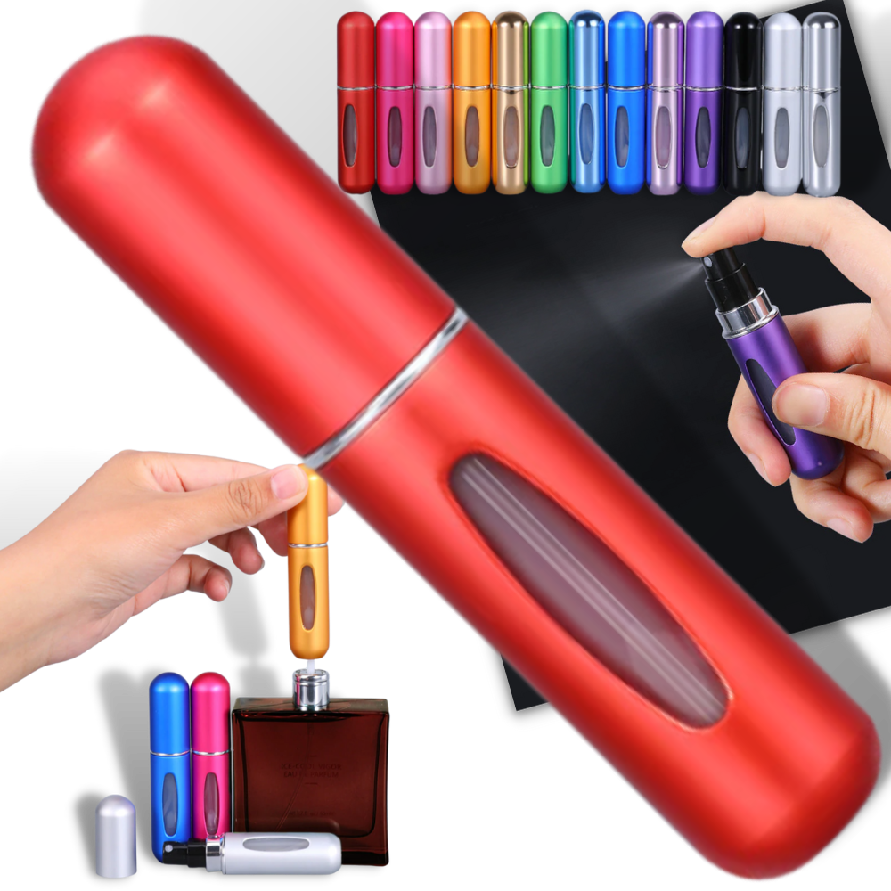 Paquete de 3 mini frascos de perfume recargables - Ozerty