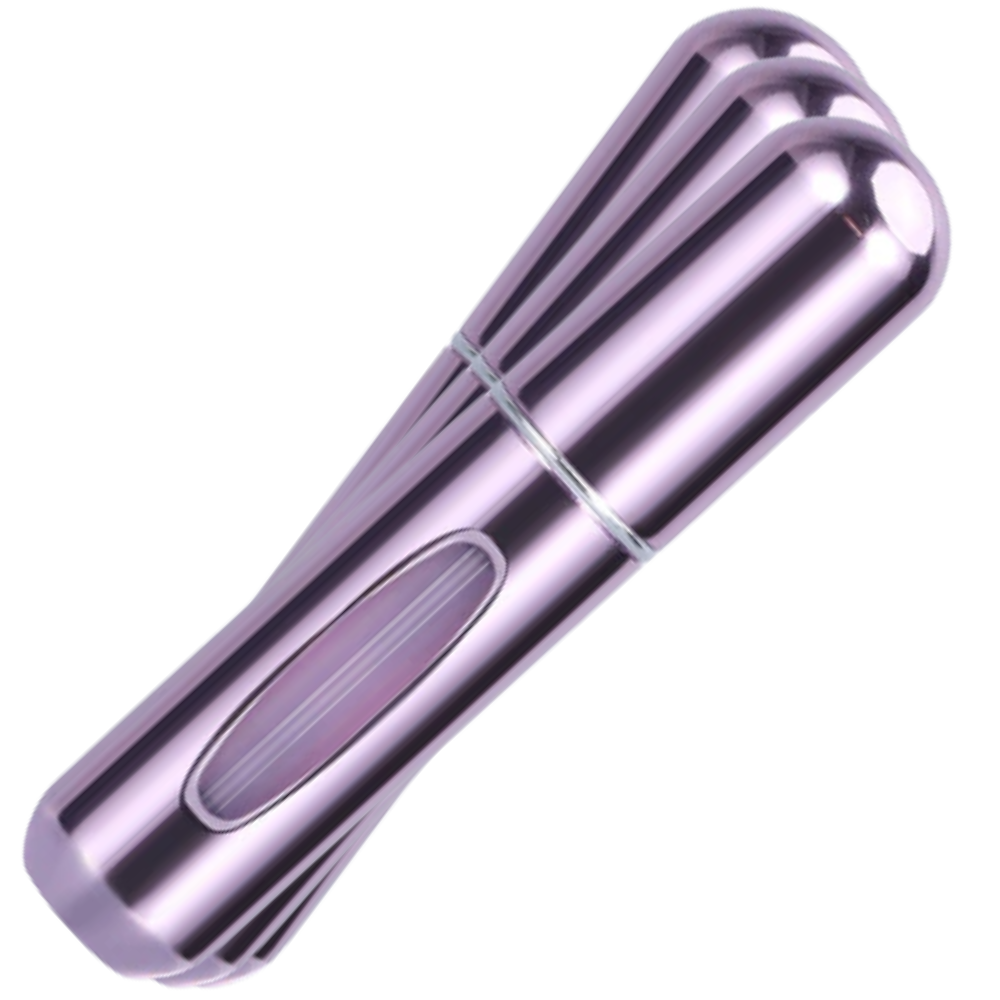 Paquete de 3 mini frascos de perfume recargables