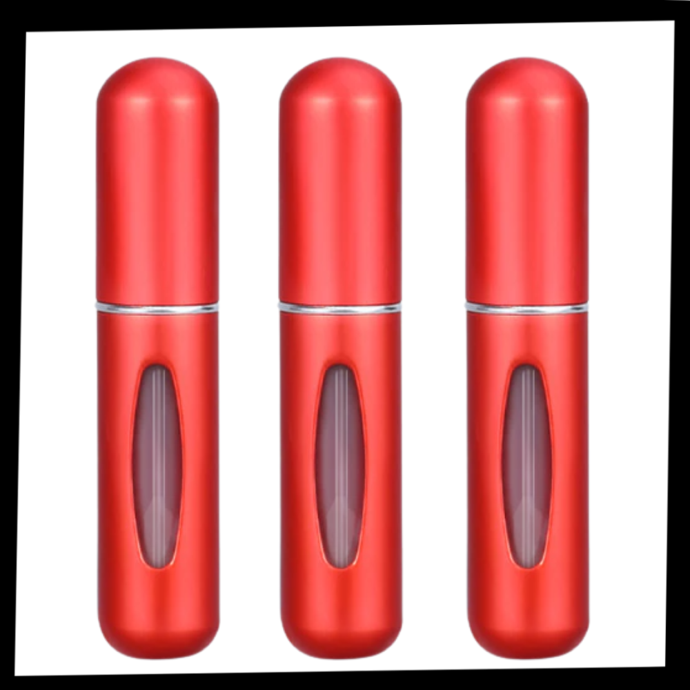 Paquete de 3 mini frascos de perfume recargables - Ozerty