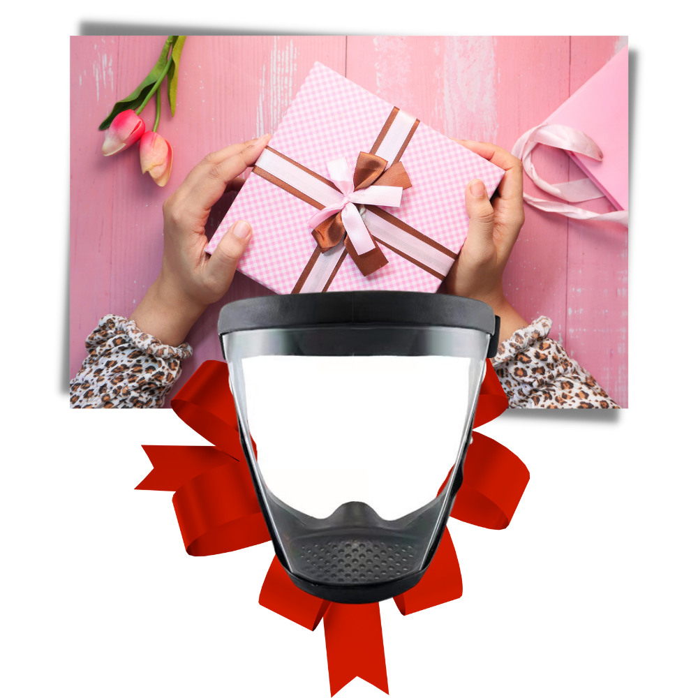 Pantalla protectora transparente para la cara - Ozerty