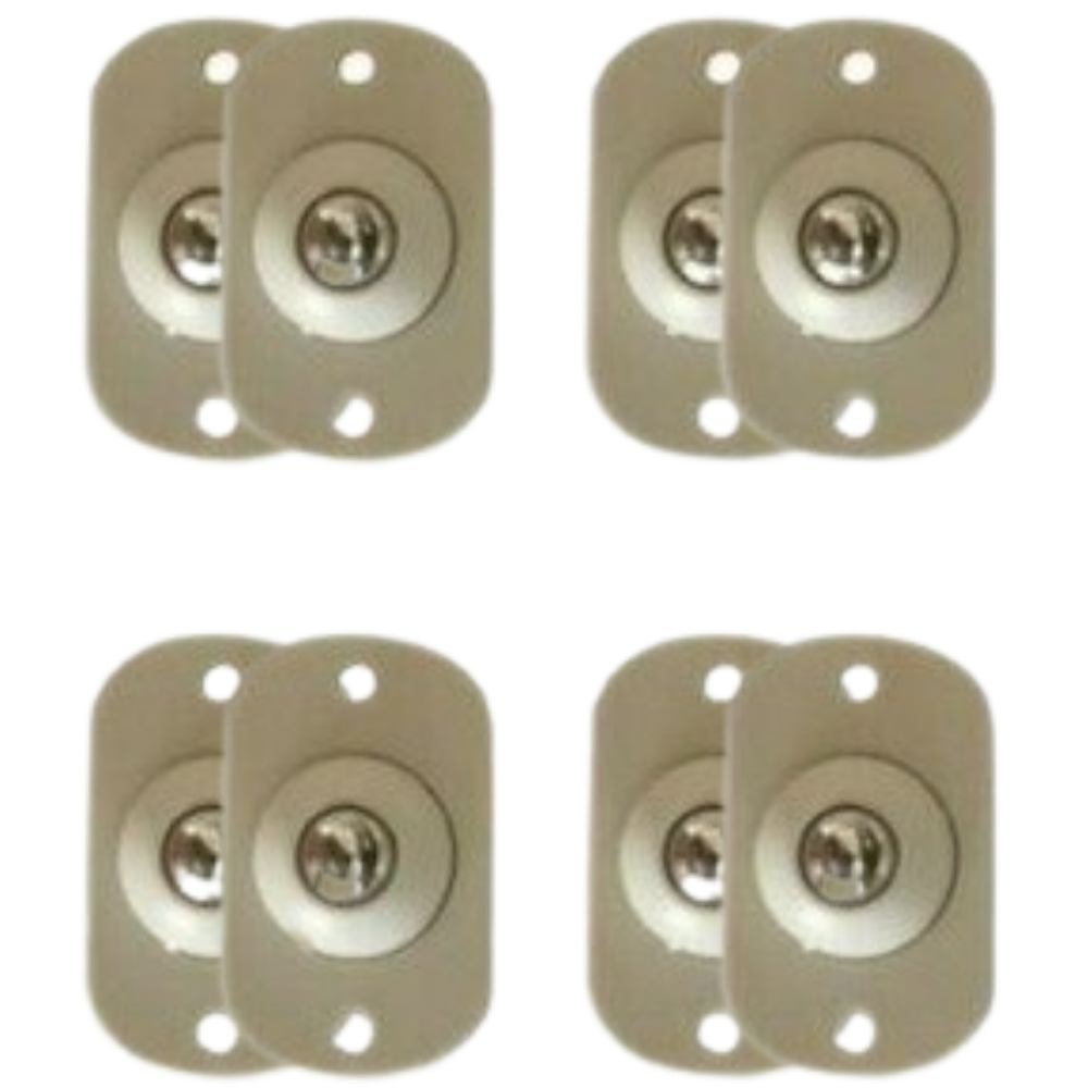 Rueda giratoria adhesiva para muebles - Ozerty