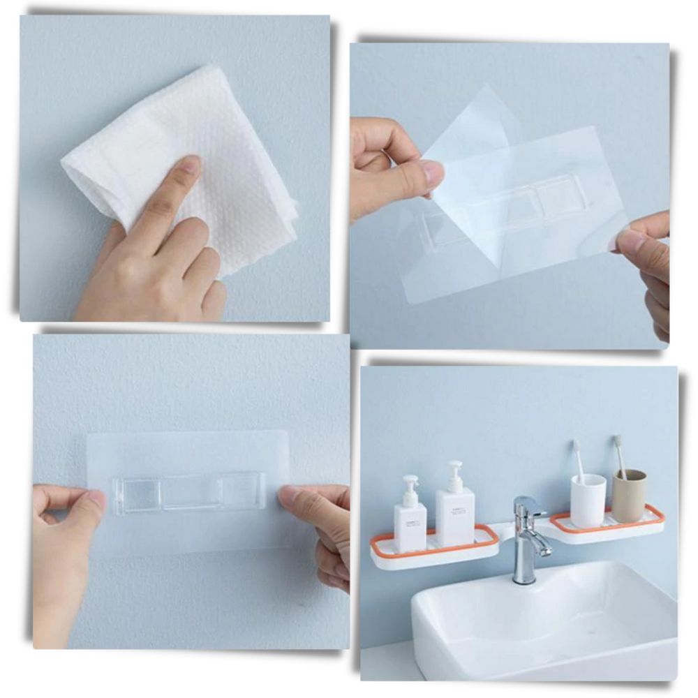 Estantería de pared para el baño - Ozerty