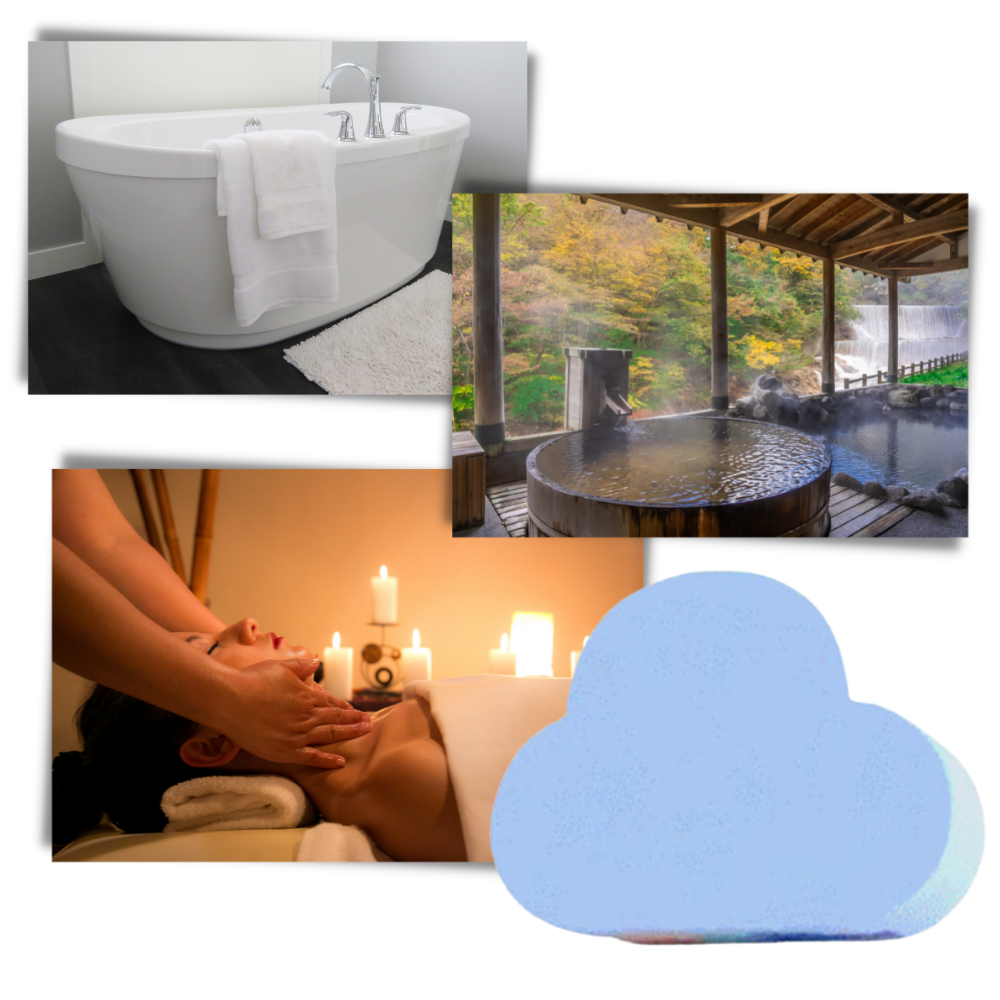 Bomba de baño de sal marina de colores - Ozerty