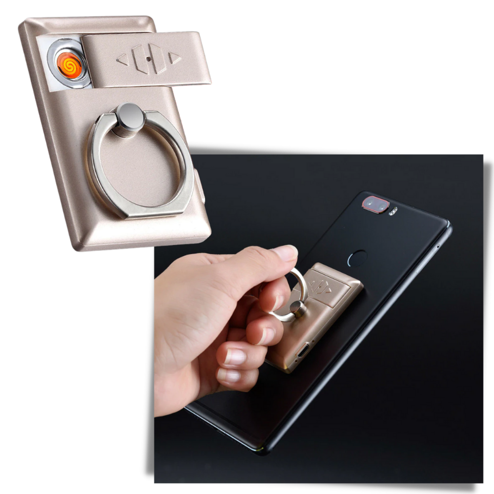 Anillo de teléfono con mechero - Ozerty