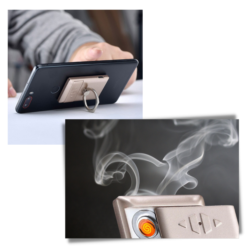 Anillo de teléfono con mechero - Ozerty