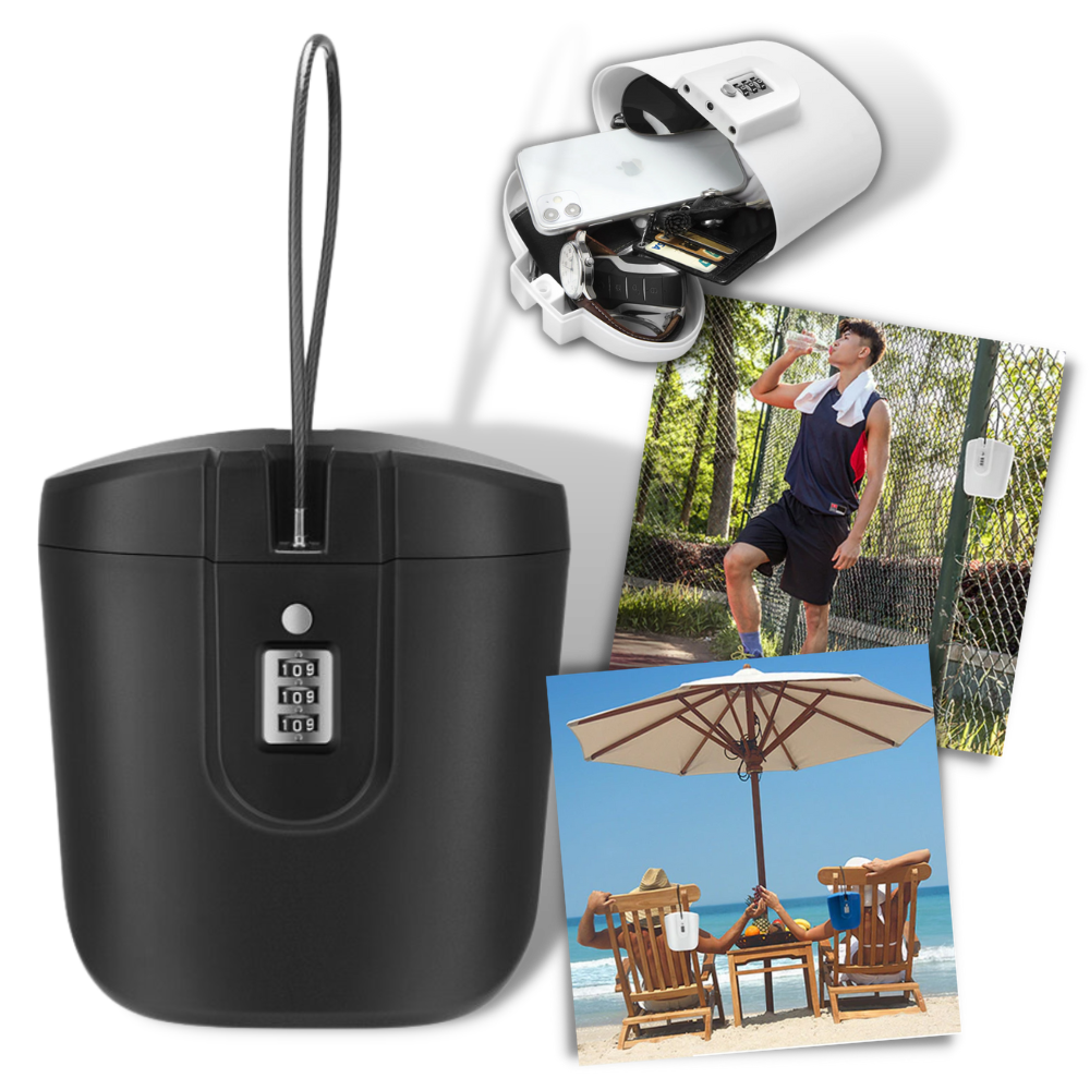 Caja fuerte portátil con asa - Ozerty