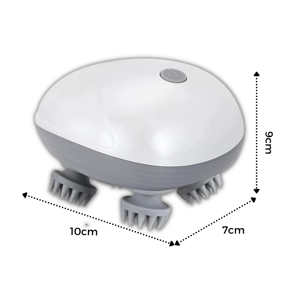 Masajeador vibrante para el cuero cabelludo - Ozerty