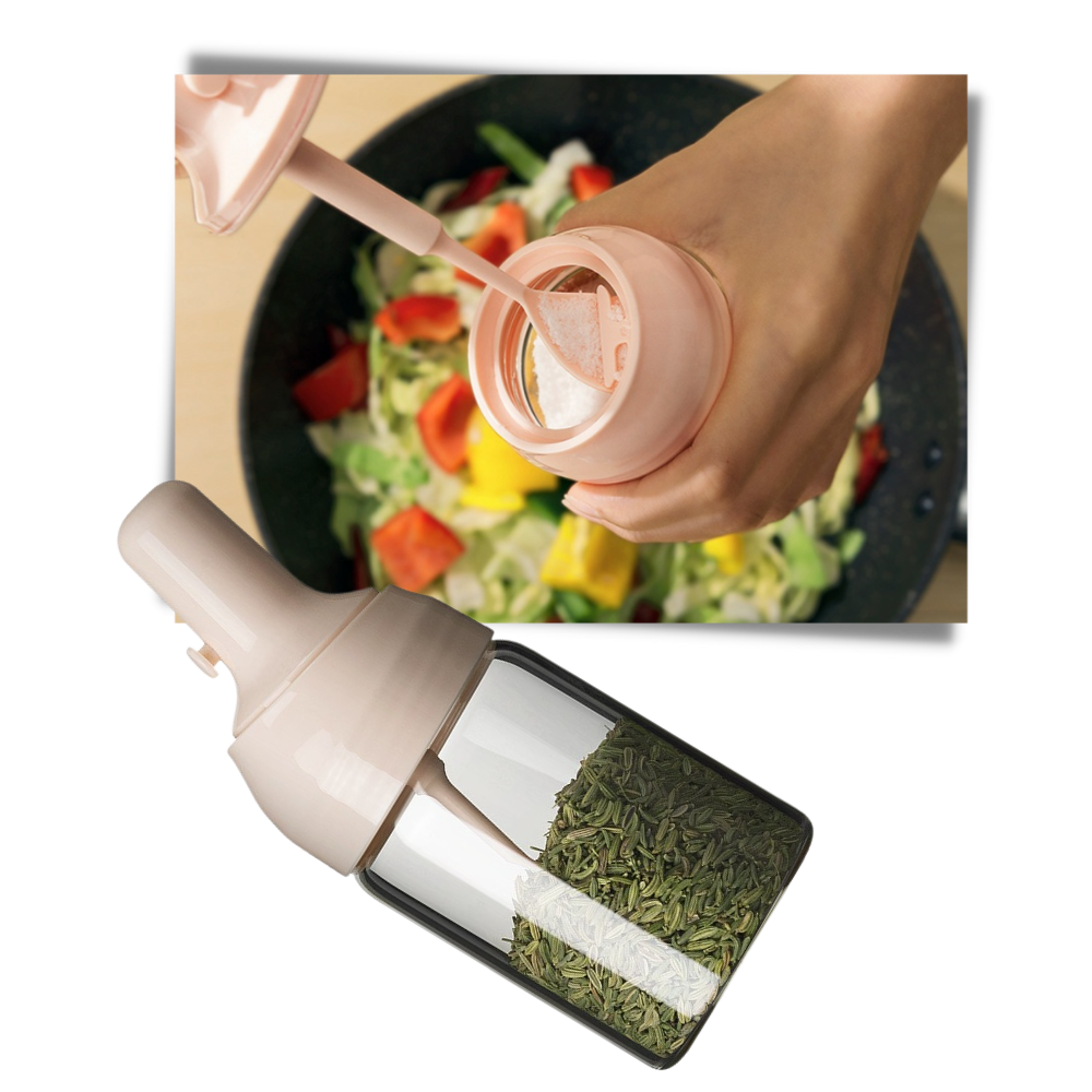 Tarro dispensador de condimentos a prueba de humedad - Ozerty