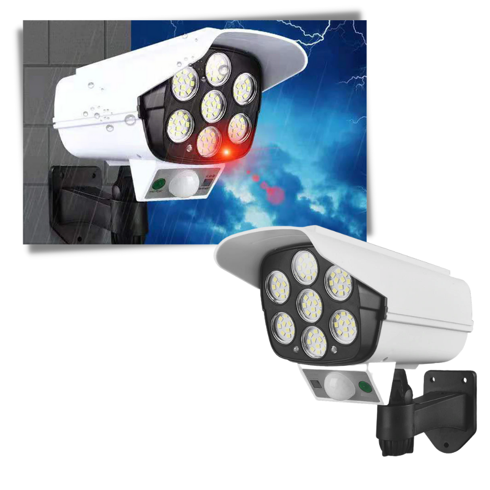 Lámpara led con sensor de movimiento solar - Ozerty