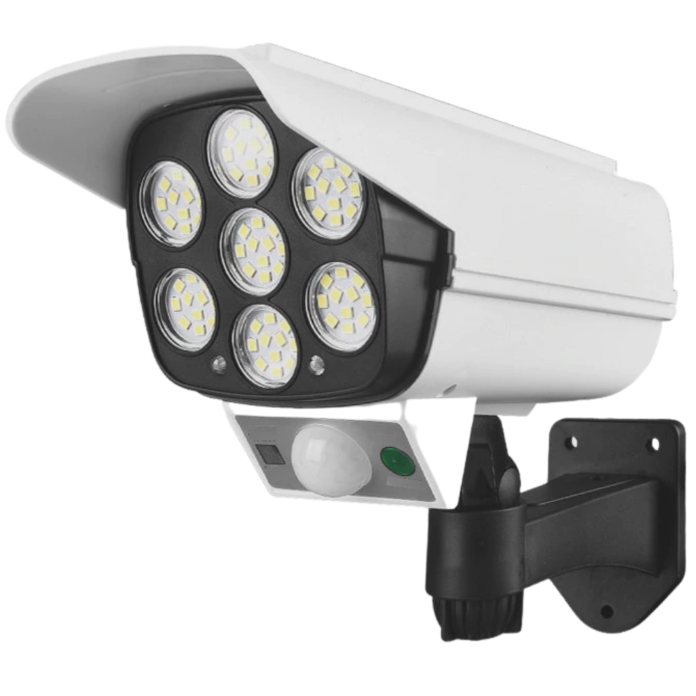 Lámpara led con sensor de movimiento solar - Ozerty