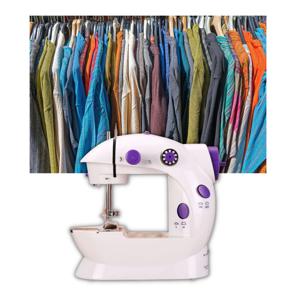 Máquina de coser eléctrica portátil - Ozerty
