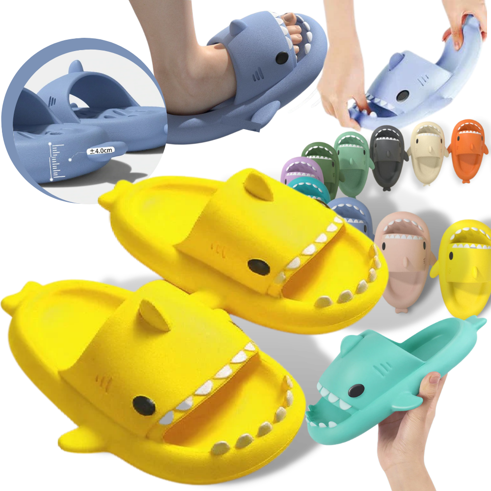 Chanclas de playa tiburón - Ozerty