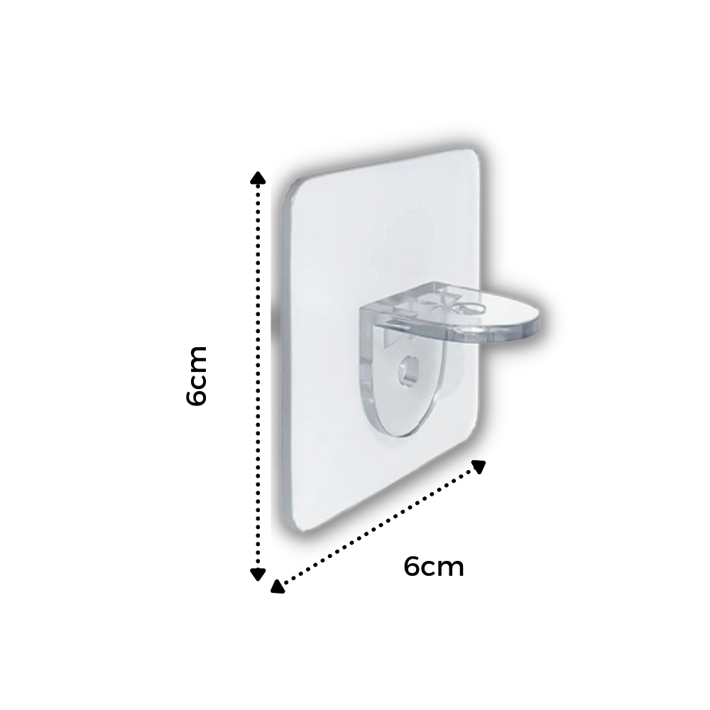 Soportes adhesivos para baldas - Ozerty