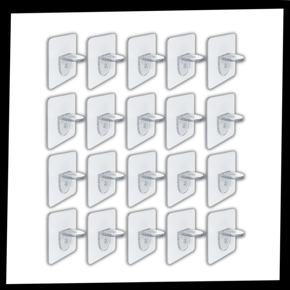 Soportes adhesivos para baldas - Ozerty