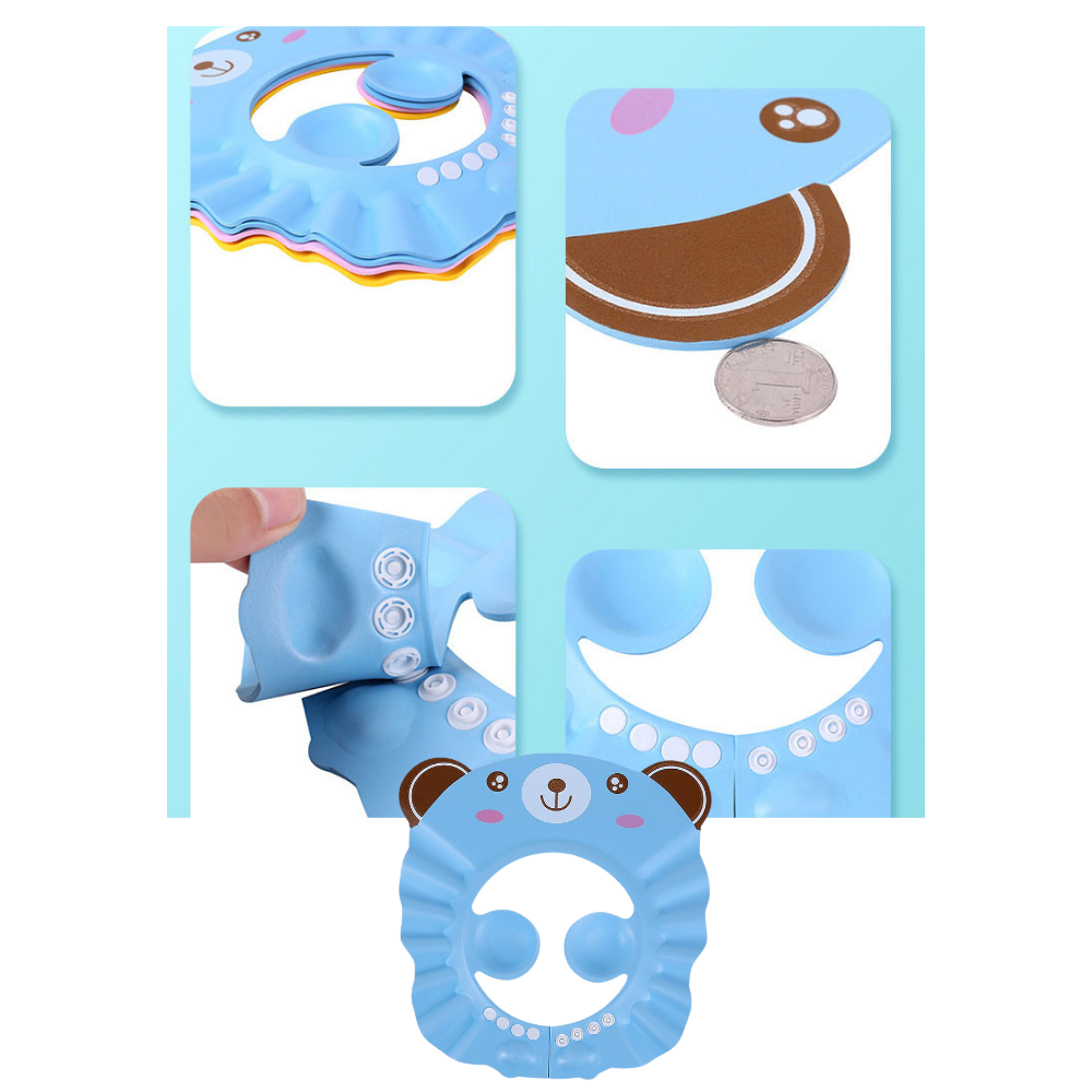 Gorro de ducha y protectores auditivos para niños - Ozerty