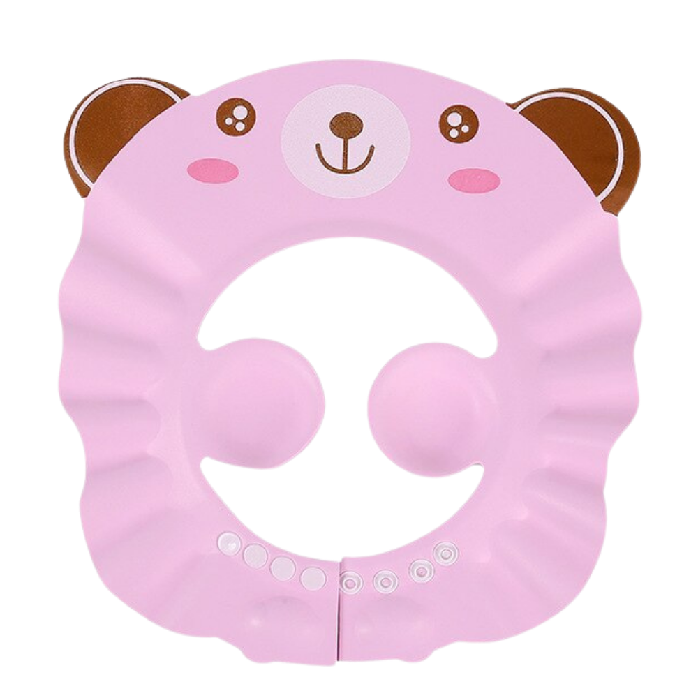 Gorro de ducha y protectores auditivos para niños