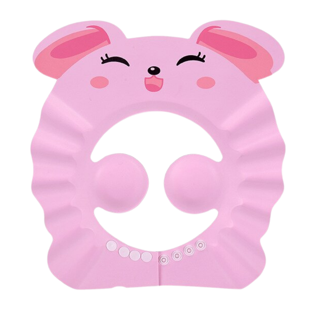 Gorro de ducha y protectores auditivos para niños