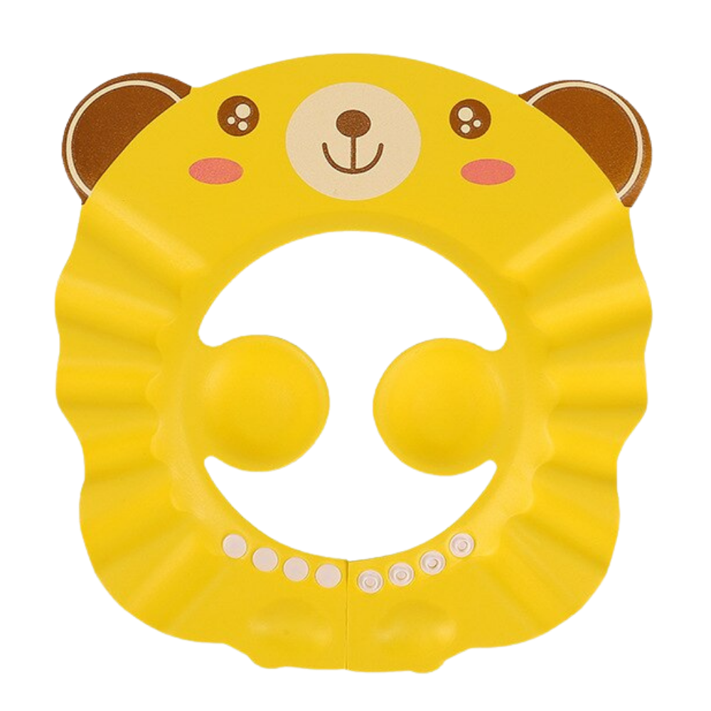 Gorro de ducha y protectores auditivos para niños