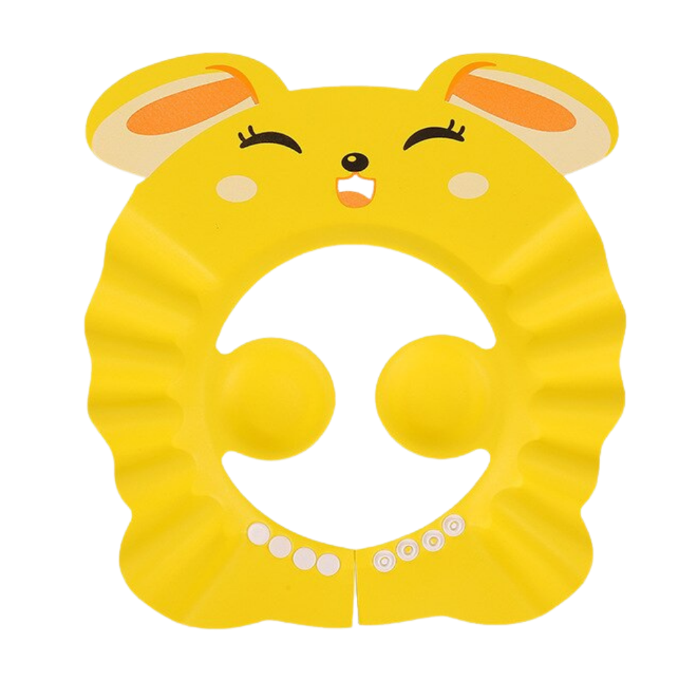 Gorro de ducha y protectores auditivos para niños