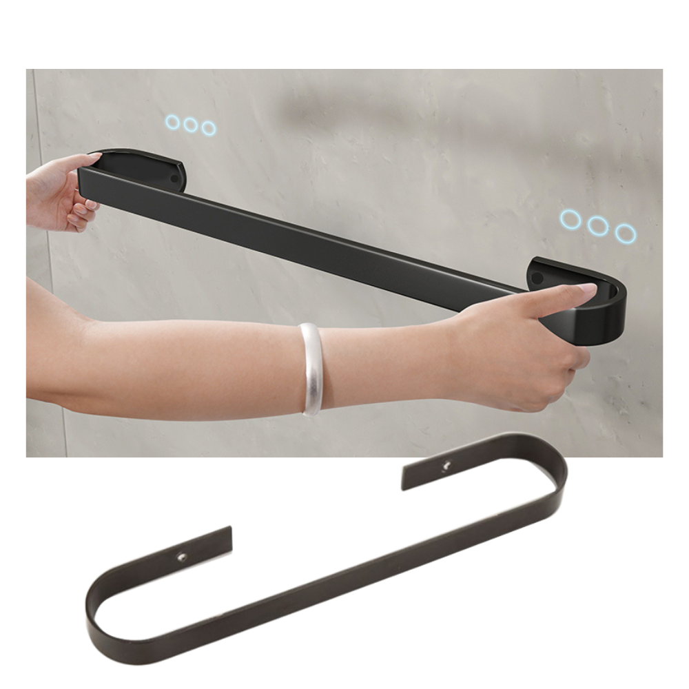 Perchero mural de aluminio para zapatillas - Ozerty