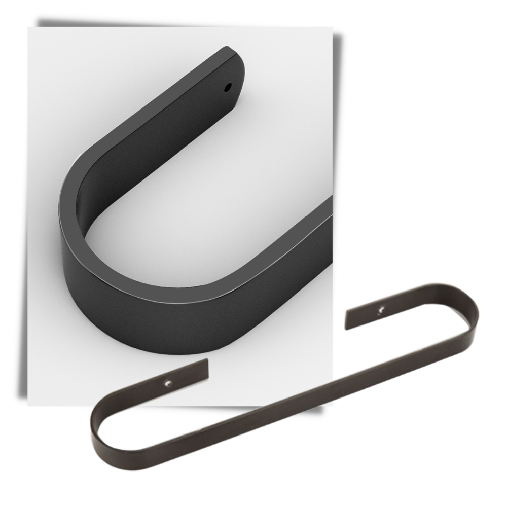 Perchero mural de aluminio para zapatillas - Ozerty