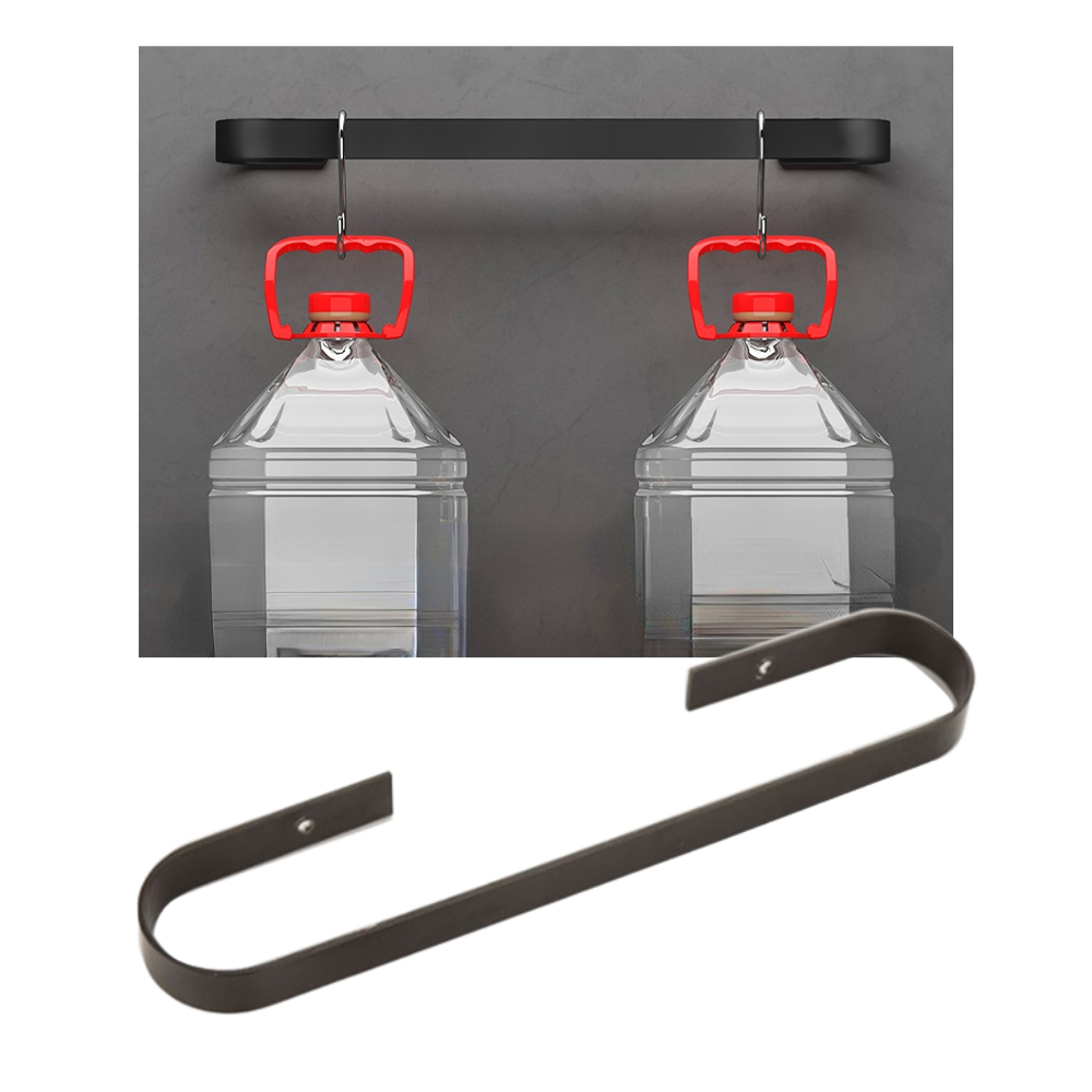 Perchero mural de aluminio para zapatillas - Ozerty