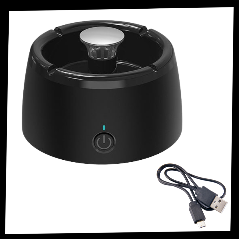 Cenicero inteligente para eliminar el humo - Ozerty