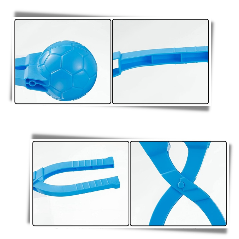 Pack de 4 máquinas de hacer bolas de nieve - Ozerty