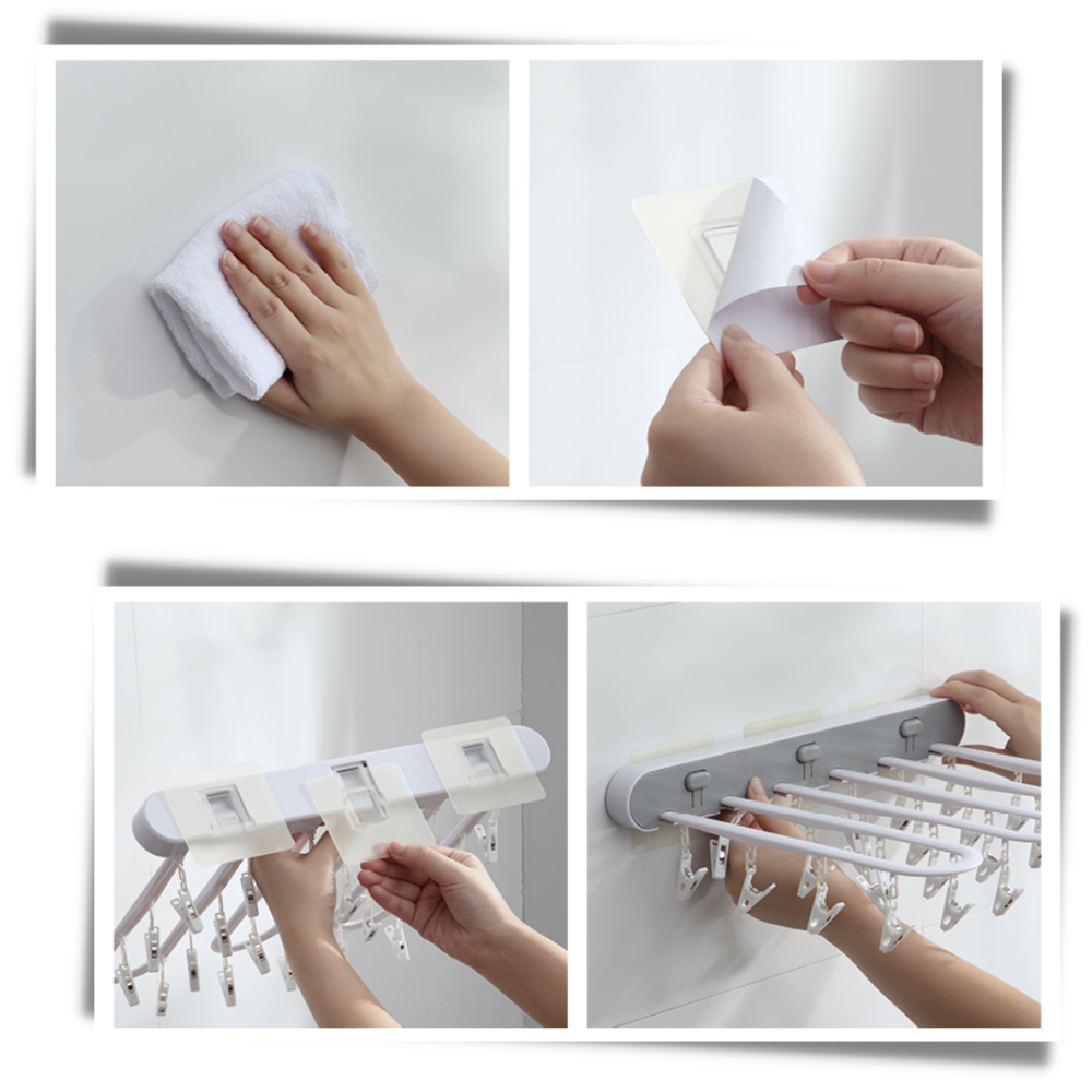 Organizador de ropa de pared - Ozerty