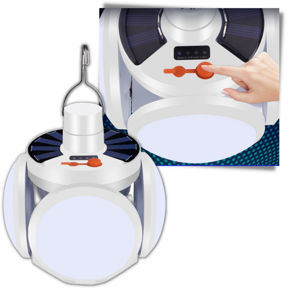 Lámpara LED recargable para camping - Ozerty