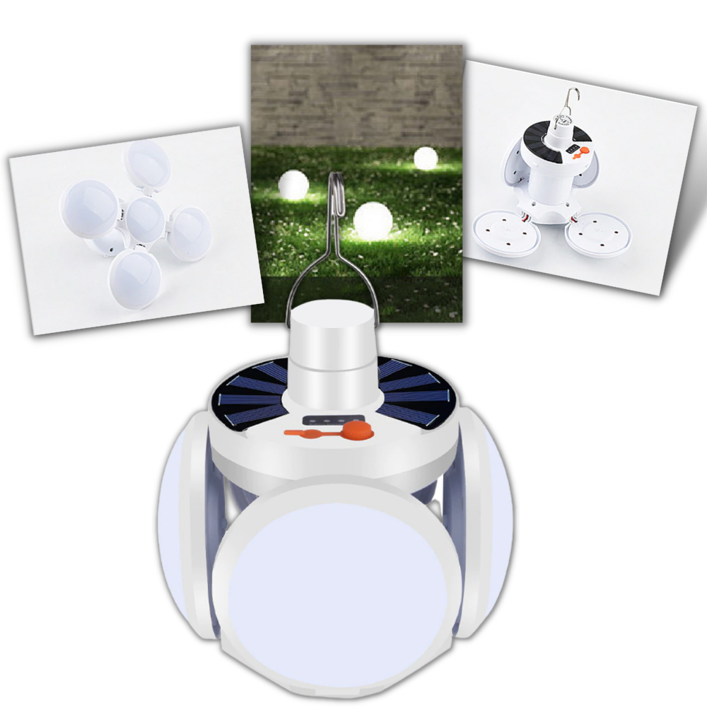 Lámpara LED recargable para camping - Ozerty