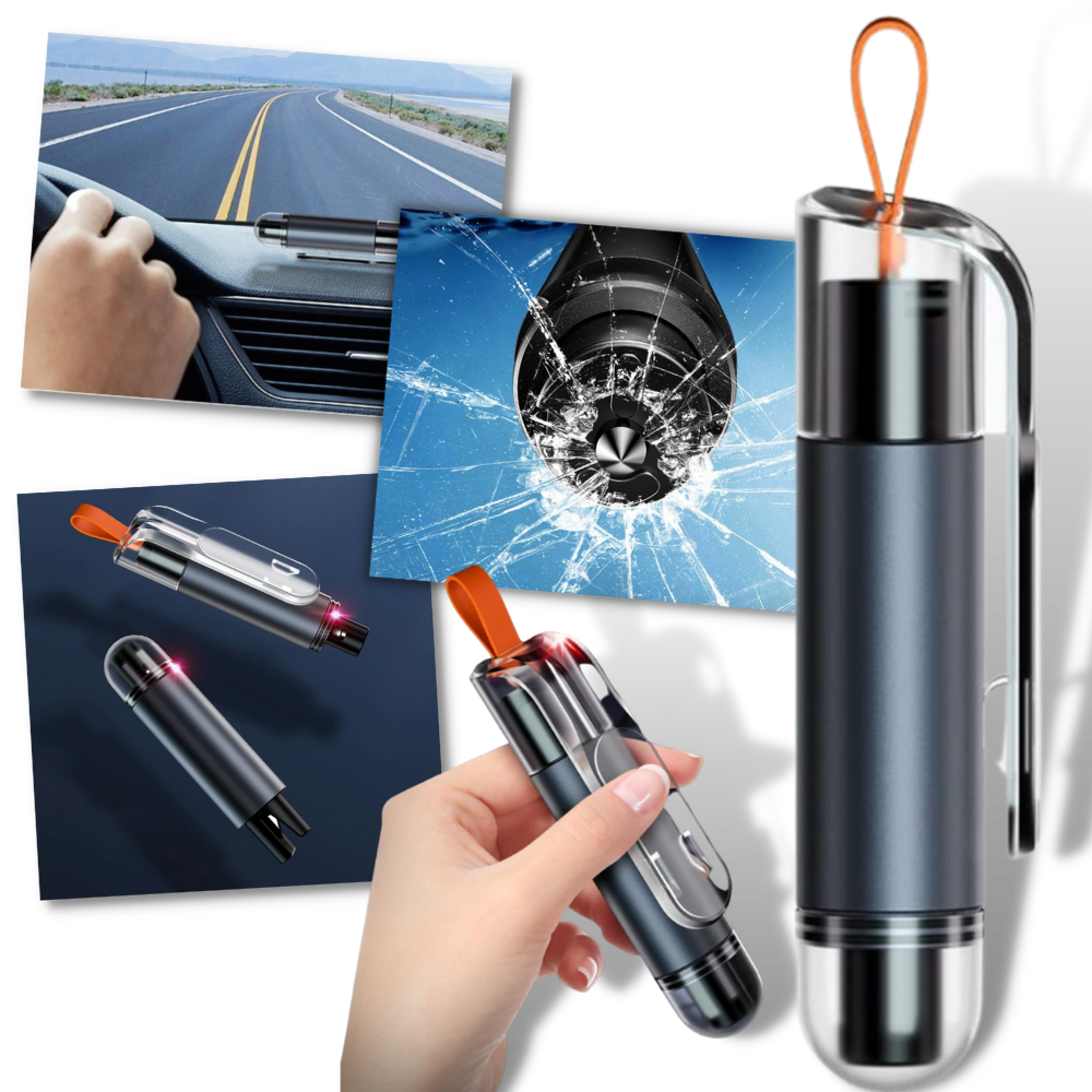 Martillo de seguridad multifuncional - Ozerty