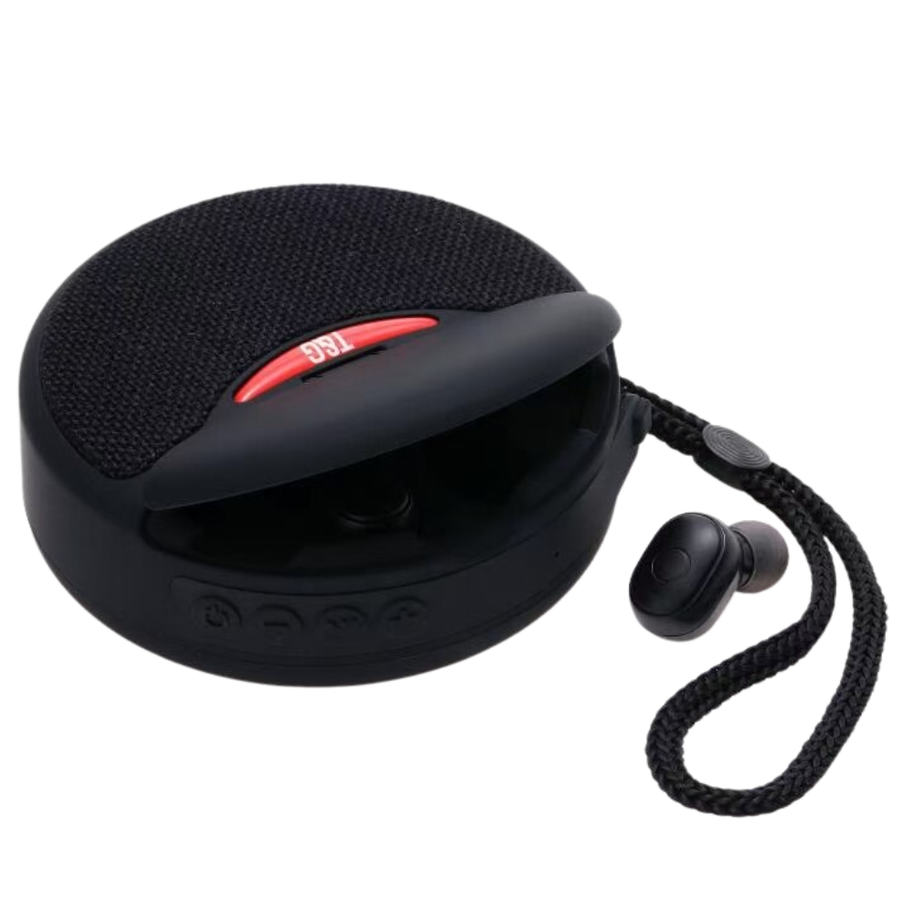 Altavoz bluetooth inalámbrico con auriculares - Ozerty